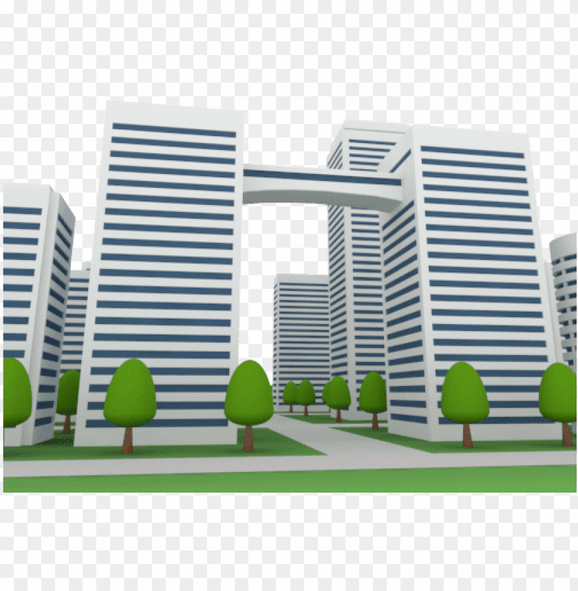 Detail Building Transparent Background Nomer 40