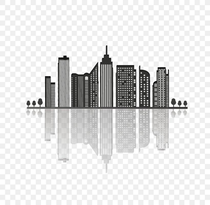 Detail Building Vector Png Nomer 15