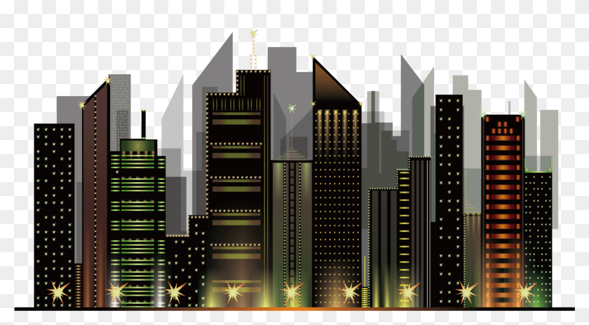 Detail Building Vector Png Nomer 17