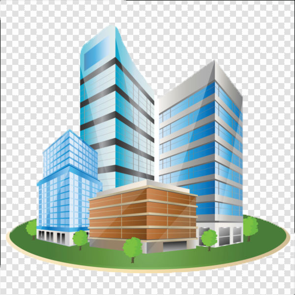 Detail Building Vector Png Nomer 25