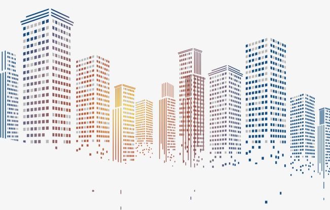 Detail Building Vector Png Nomer 36
