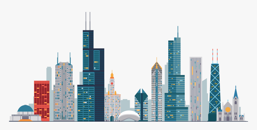 Detail Building Vector Png Nomer 5