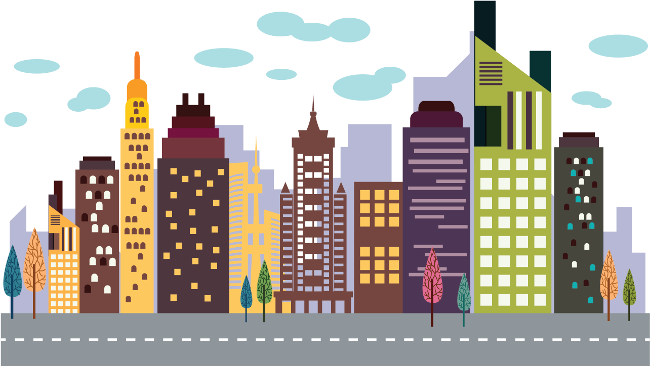 Detail Building Vector Png Nomer 44