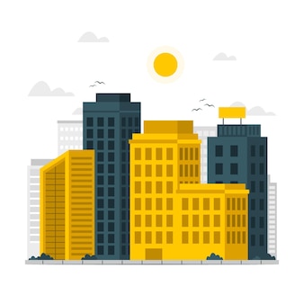 Detail Buildings Vector Png Nomer 41