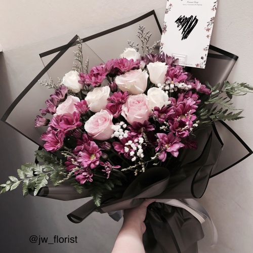 Detail Buket Bunga Aster Nomer 7