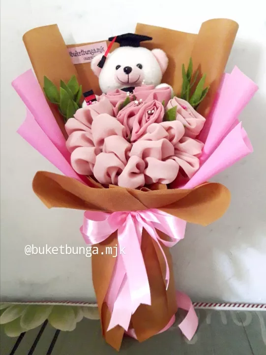 Detail Buket Bunga Dari Jilbab Nomer 30
