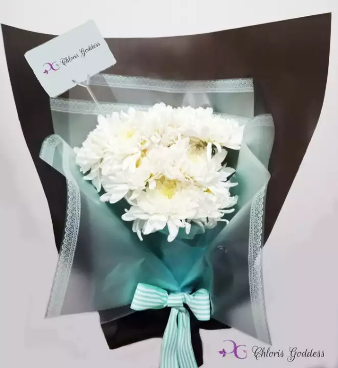 Detail Buket Bunga Krisan Putih Nomer 25