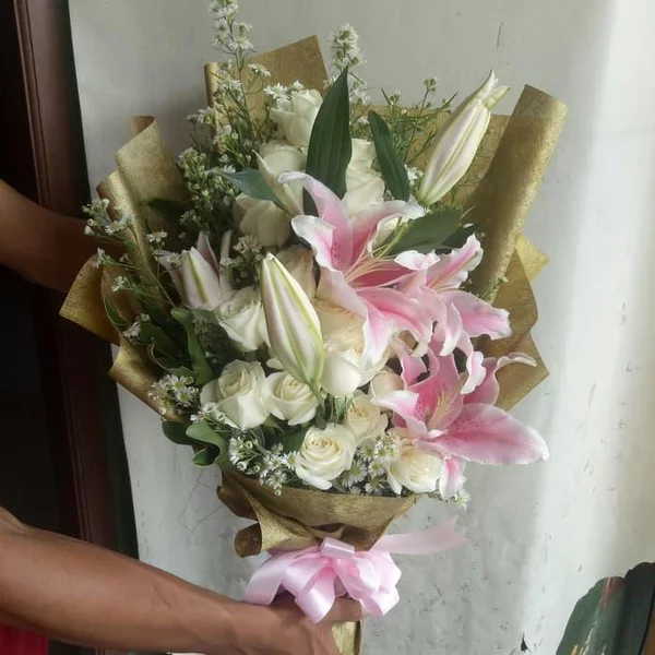 Detail Buket Bunga Lili Nomer 27