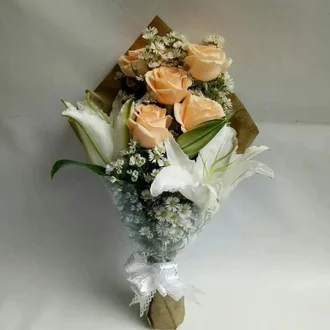 Detail Buket Bunga Lili Nomer 40