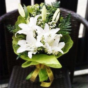 Detail Buket Bunga Lily Putih Nomer 14