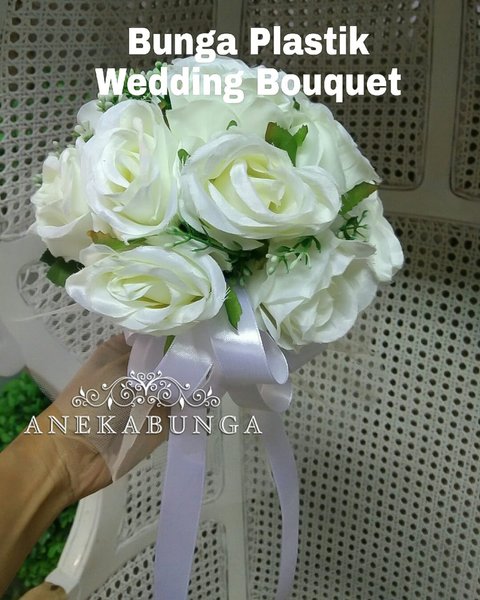 Detail Buket Bunga Mawar Wedding Nomer 30