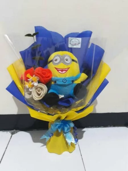 Detail Buket Bunga Minion Nomer 34