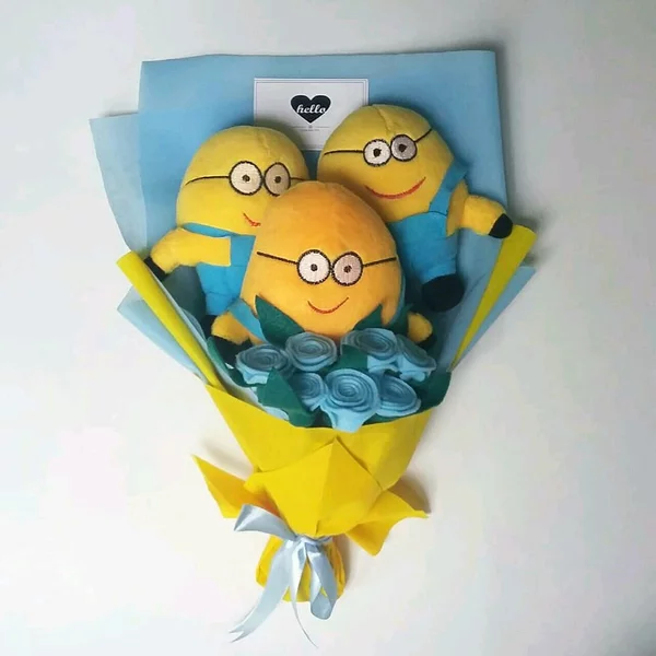 Detail Buket Bunga Minion Nomer 53
