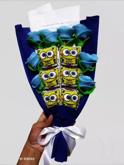 Detail Buket Bunga Spongebob Nomer 33