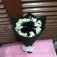 Detail Buket Mawar Hitam Nomer 15