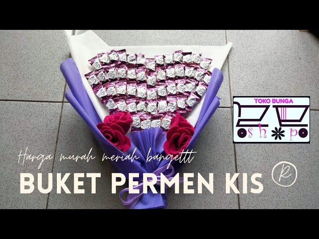 Detail Buket Permen Kiss Nomer 12