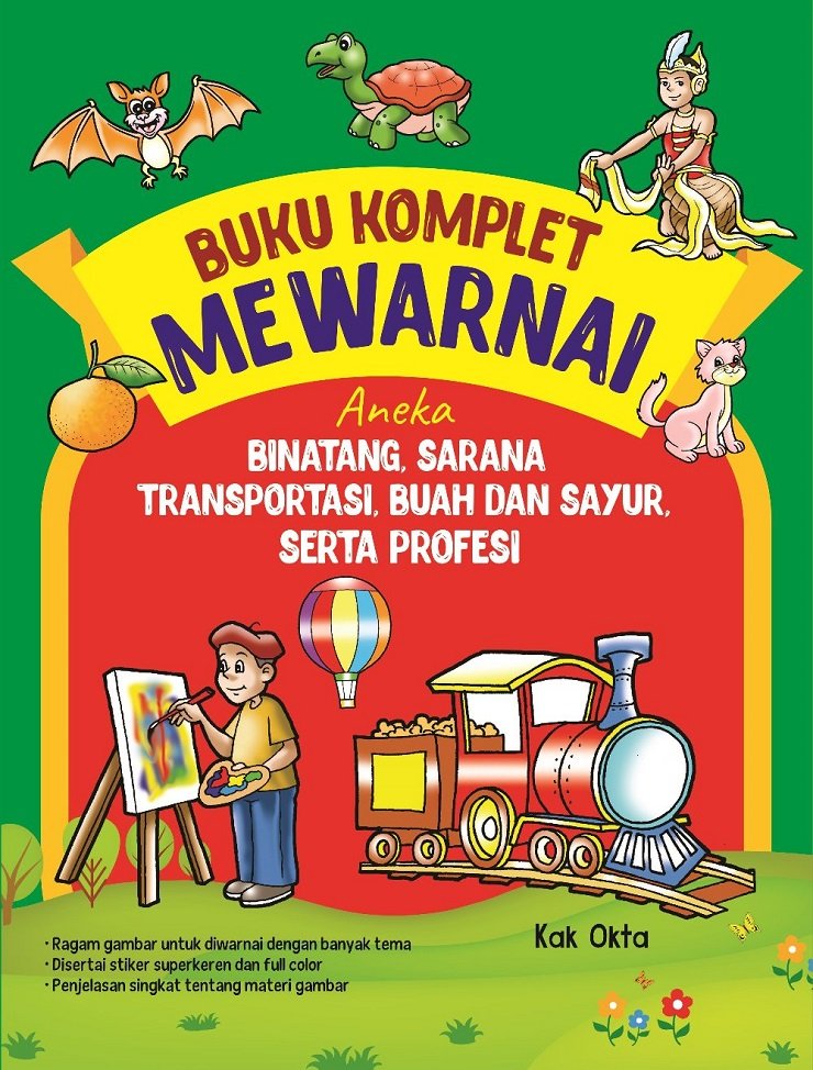 Detail Buku Gambar Mewarnai Nomer 47