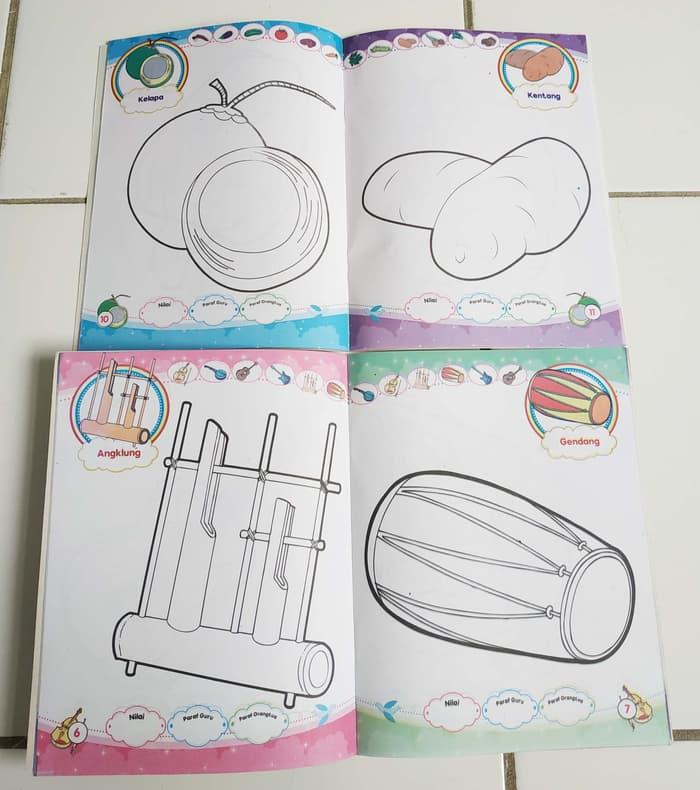 Detail Buku Mewarnai Anak Tk Nomer 14