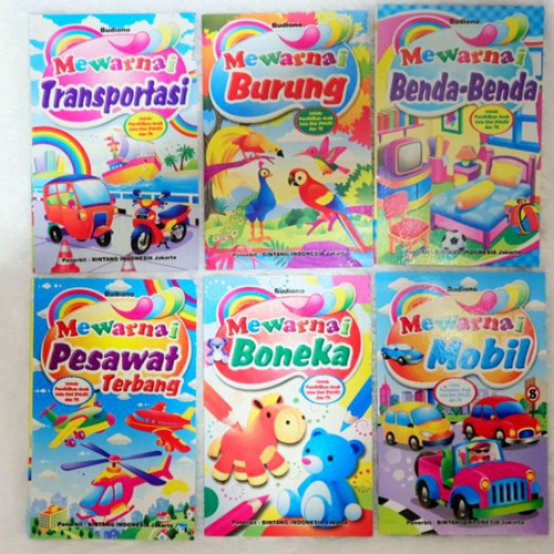 Detail Buku Mewarnai Anak Tk Nomer 25