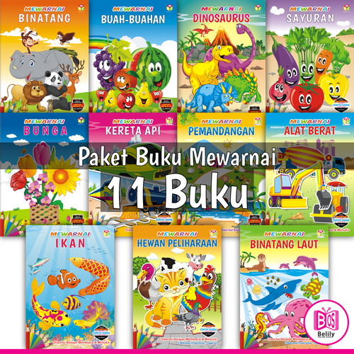 Detail Buku Mewarnai Anak Tk Nomer 26