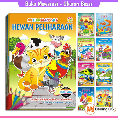 Detail Buku Mewarnai Anak Tk Nomer 30