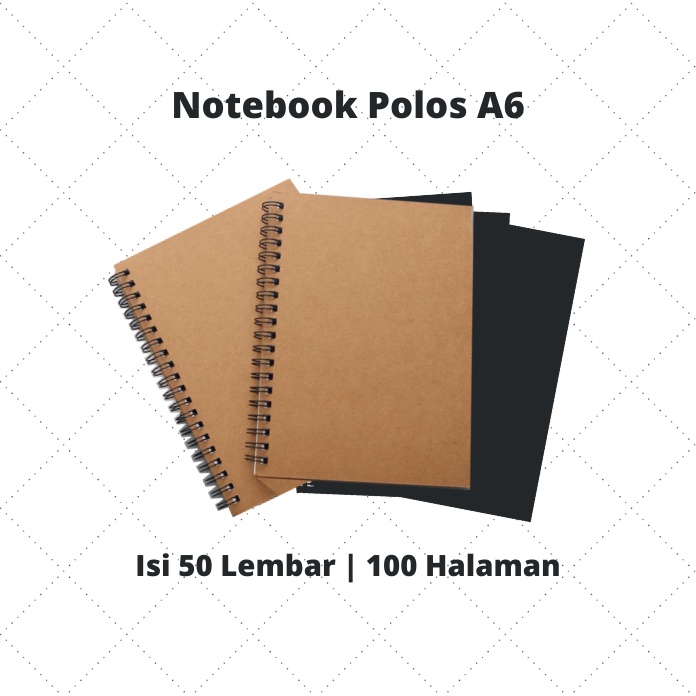 Detail Buku Notebook Polos Nomer 38