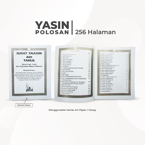 Detail Buku Yasin Polosan Nomer 28