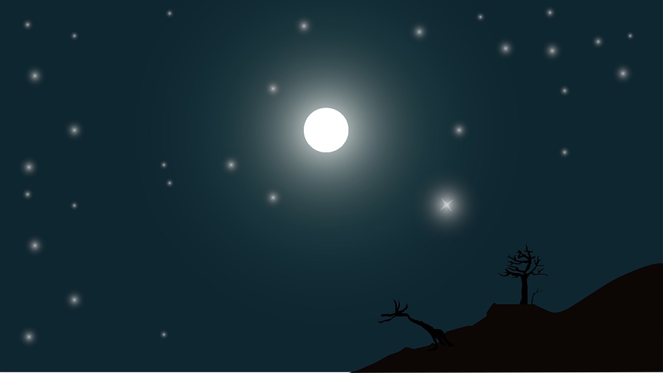 Detail Bulan Dan Bintang Di Langit Nomer 31