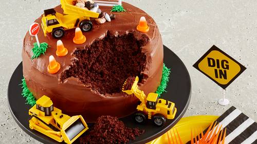 Detail Bulldozer Cake Pans Nomer 8