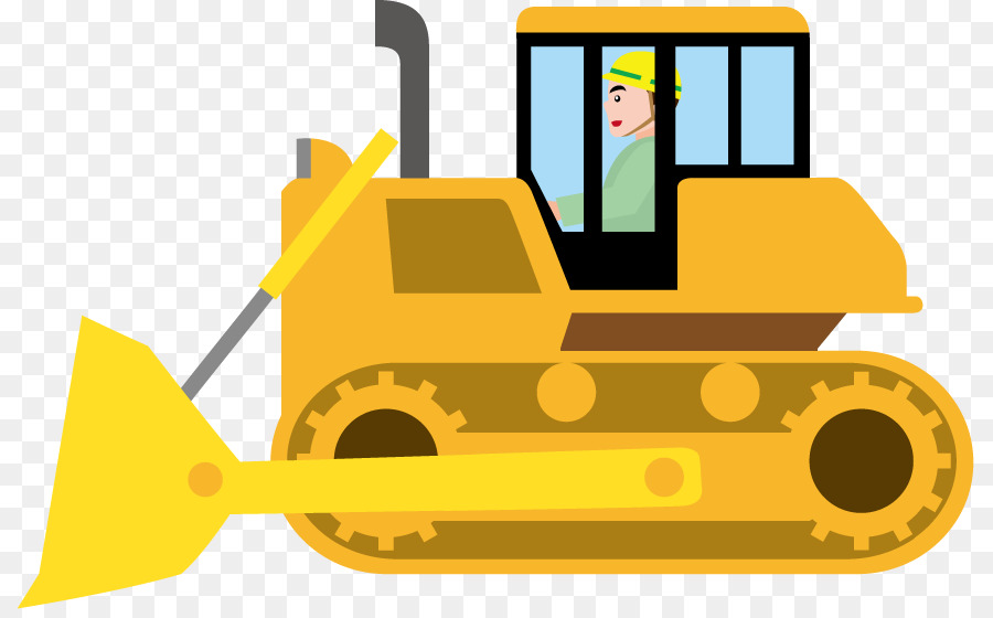 Detail Bulldozer Clipart Nomer 19