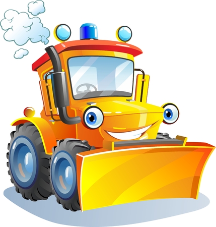 Detail Bulldozer Clipart Nomer 25