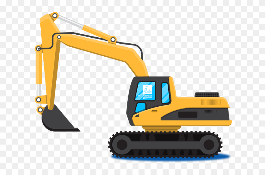 Detail Bulldozer Clipart Nomer 26