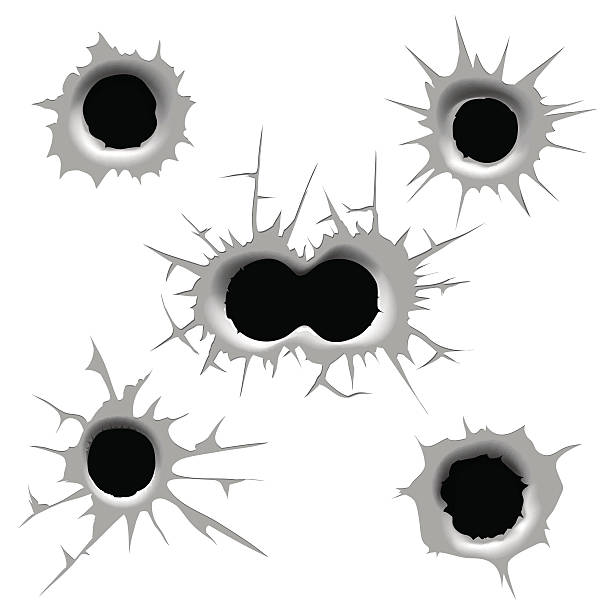 Detail Bullet Hole Clip Art Nomer 5