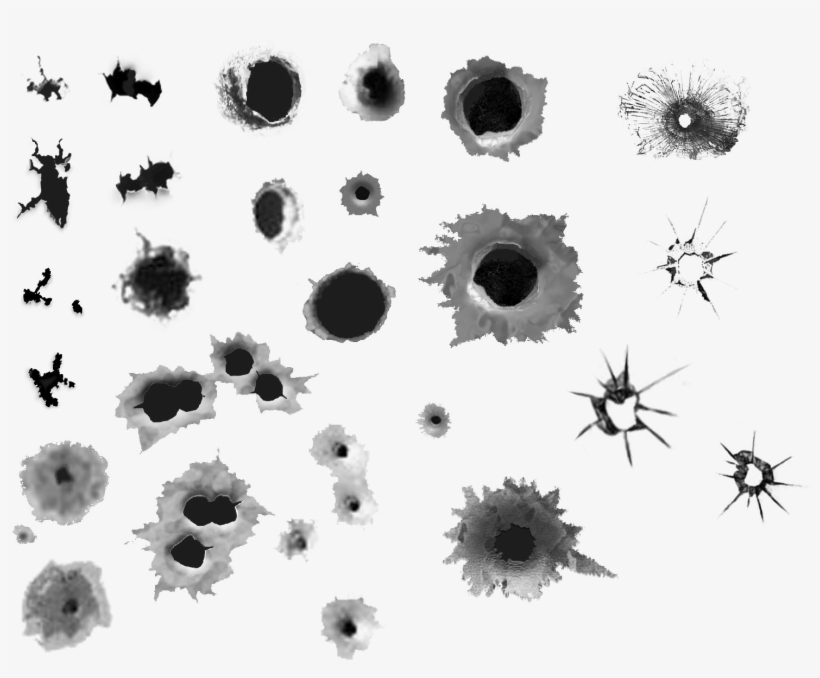 Detail Bullet Hole Png Transparency Nomer 20