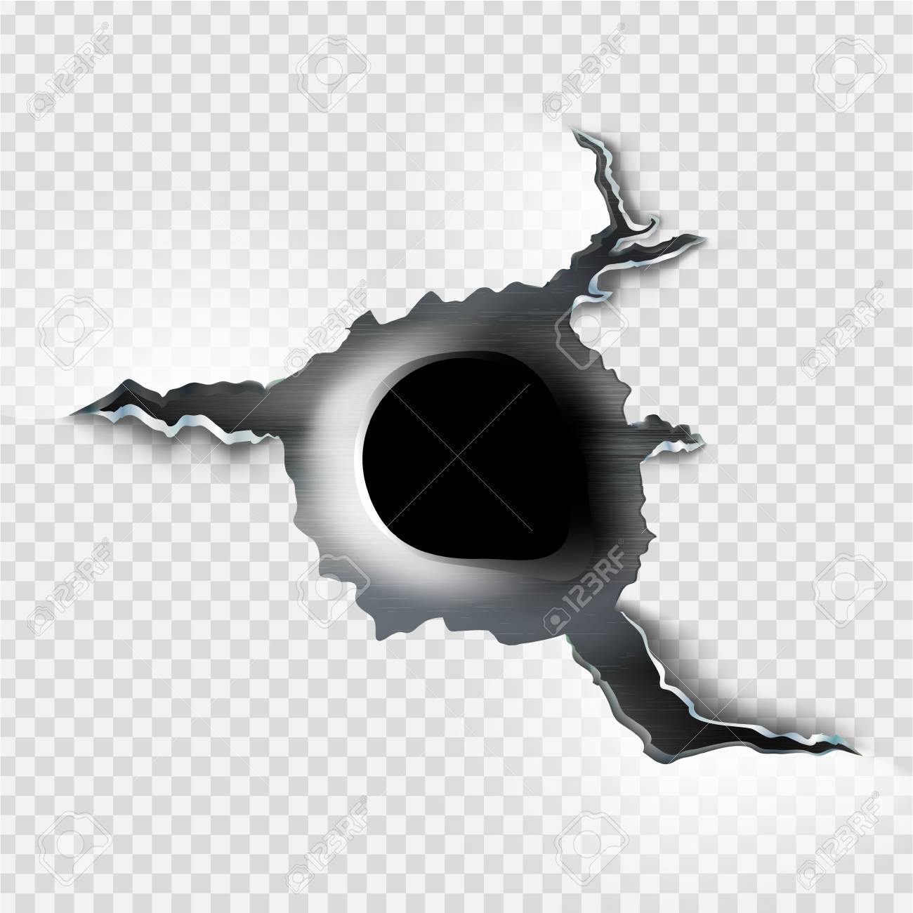 Detail Bullet Hole Transparent Background Nomer 5