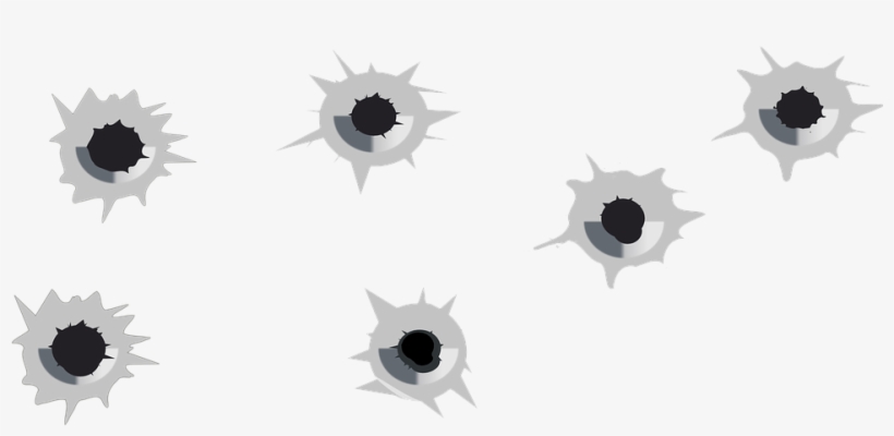 Detail Bullet Hole Transparent Background Nomer 40