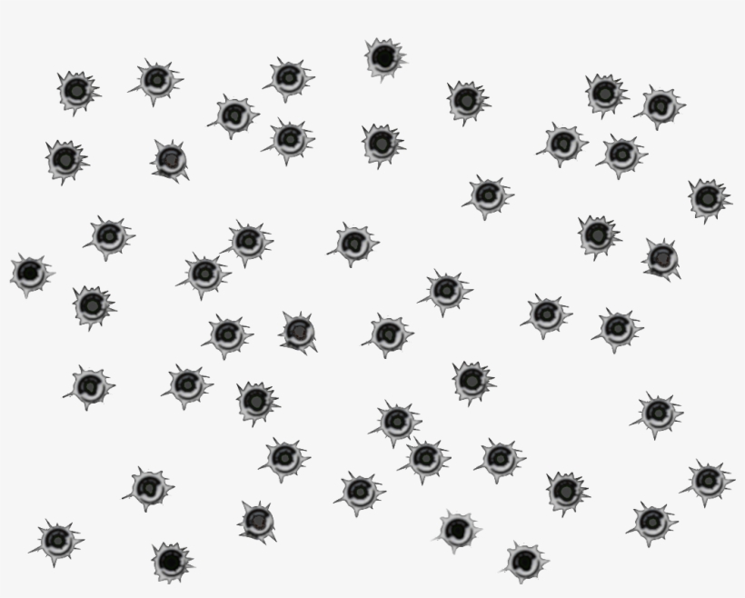 Detail Bullet Hole Transparent Background Nomer 44