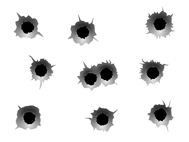 Detail Bullet Holes Png Nomer 48