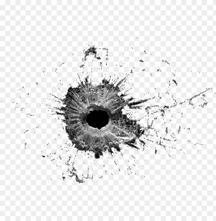 Detail Bullet Impact Png Nomer 2