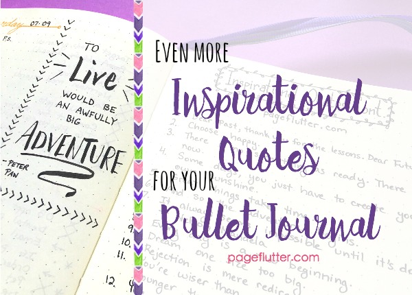 Detail Bullet Journal Inspirational Quotes Nomer 11