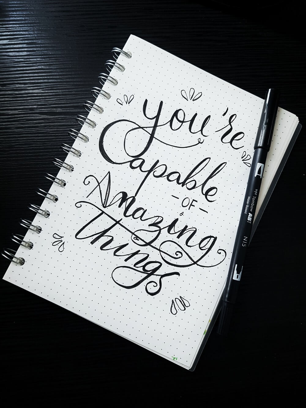 Detail Bullet Journal Inspirational Quotes Nomer 38