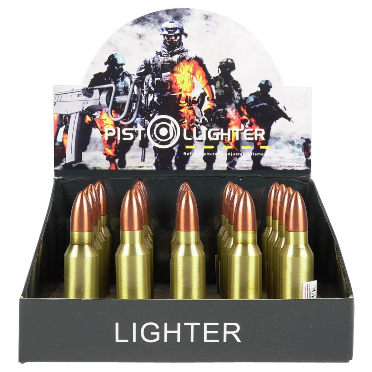 Detail Bullet Torch Lighter Nomer 28