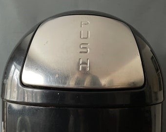 Detail Bullet Trash Can Chrome Nomer 49