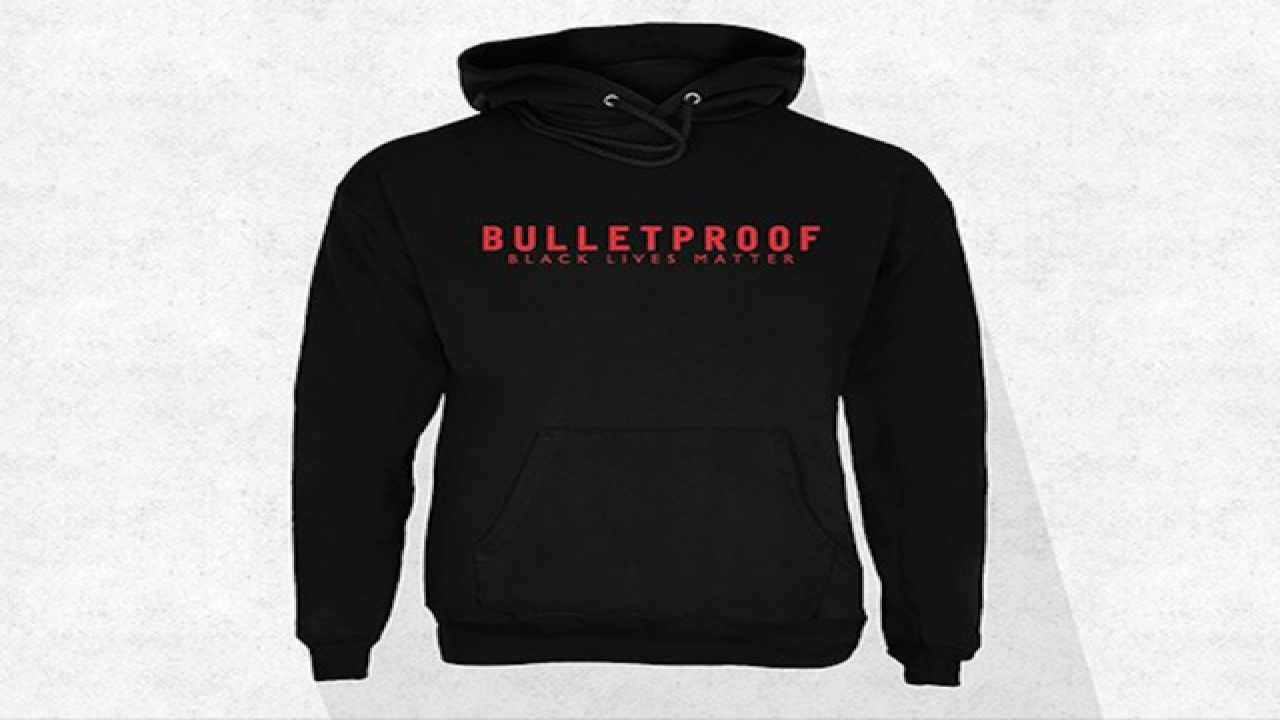 Detail Bulletproof Black Lives Matter Hoodie Nomer 6