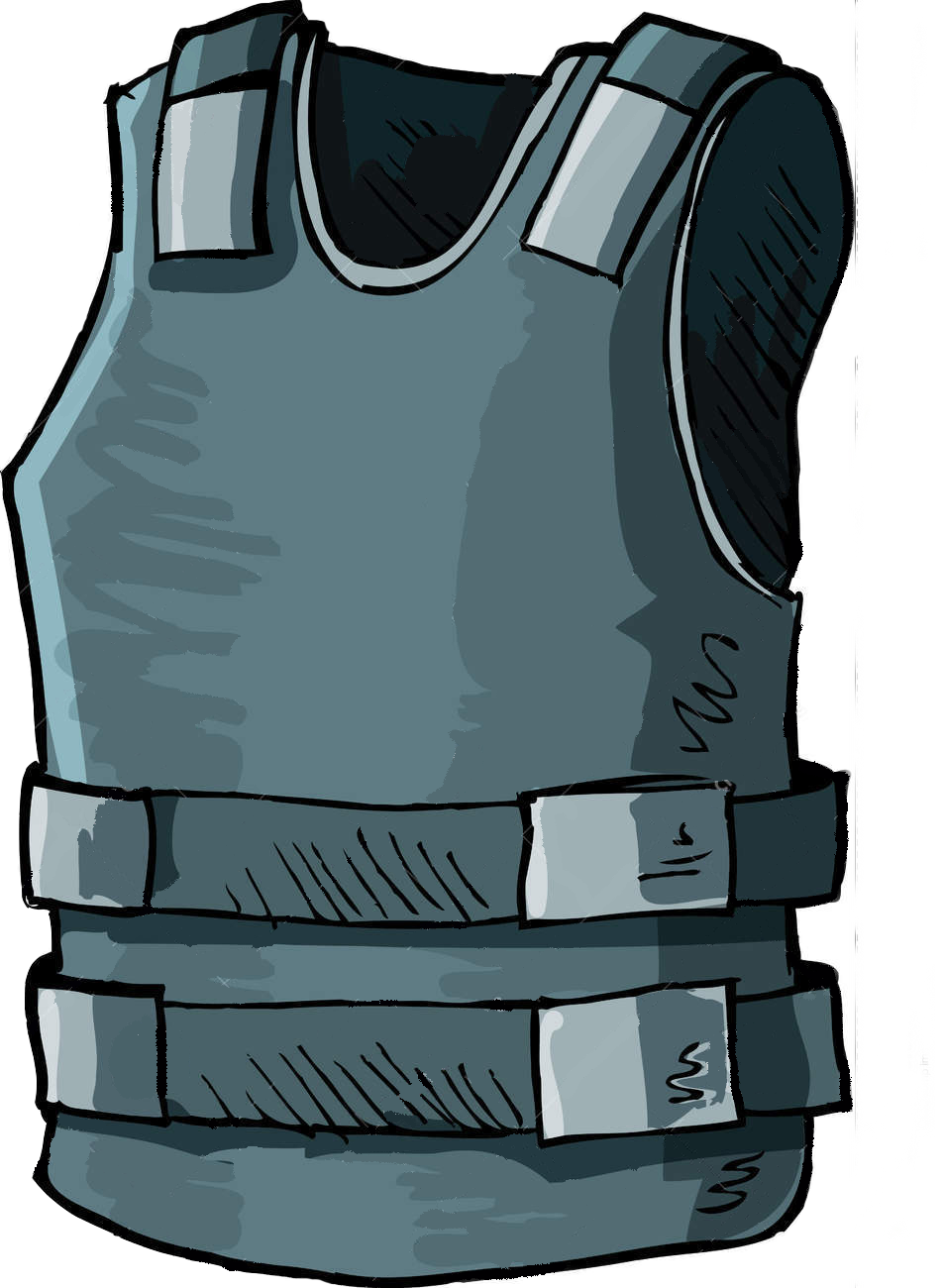 Detail Bulletproof Vest Layers Nomer 49