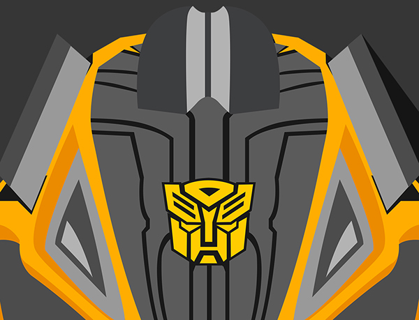 Detail Bumblebee Transformer Vector Nomer 34