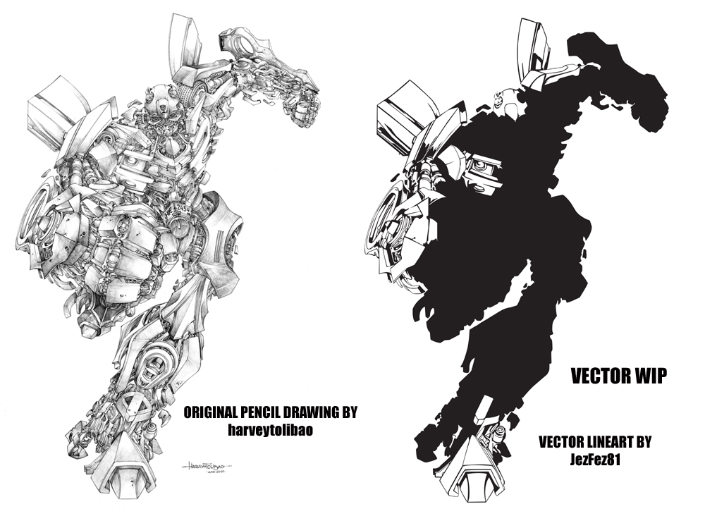 Detail Bumblebee Transformer Vector Nomer 46