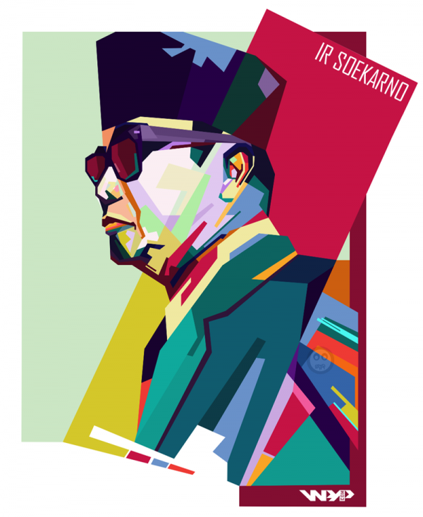 Detail Bung Karno Vector Nomer 16