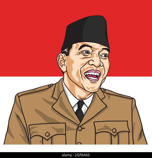 Detail Bung Karno Vector Nomer 5