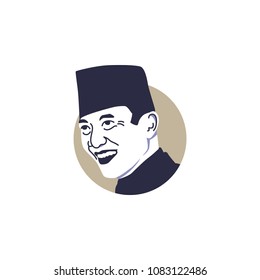 Detail Bung Karno Vector Nomer 50